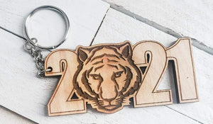 School Mascot Class Keychains